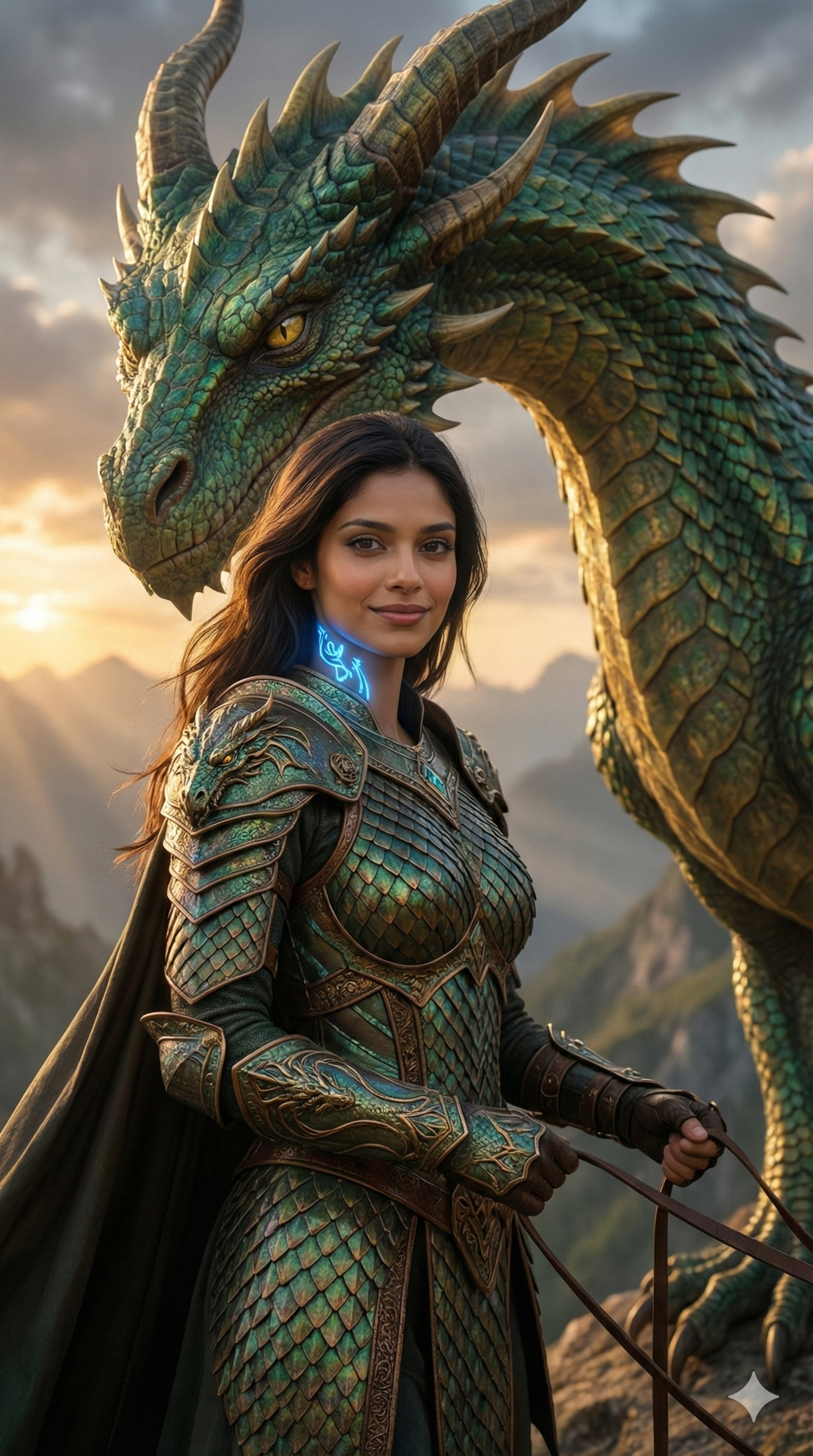 Dragon Rider Portrait