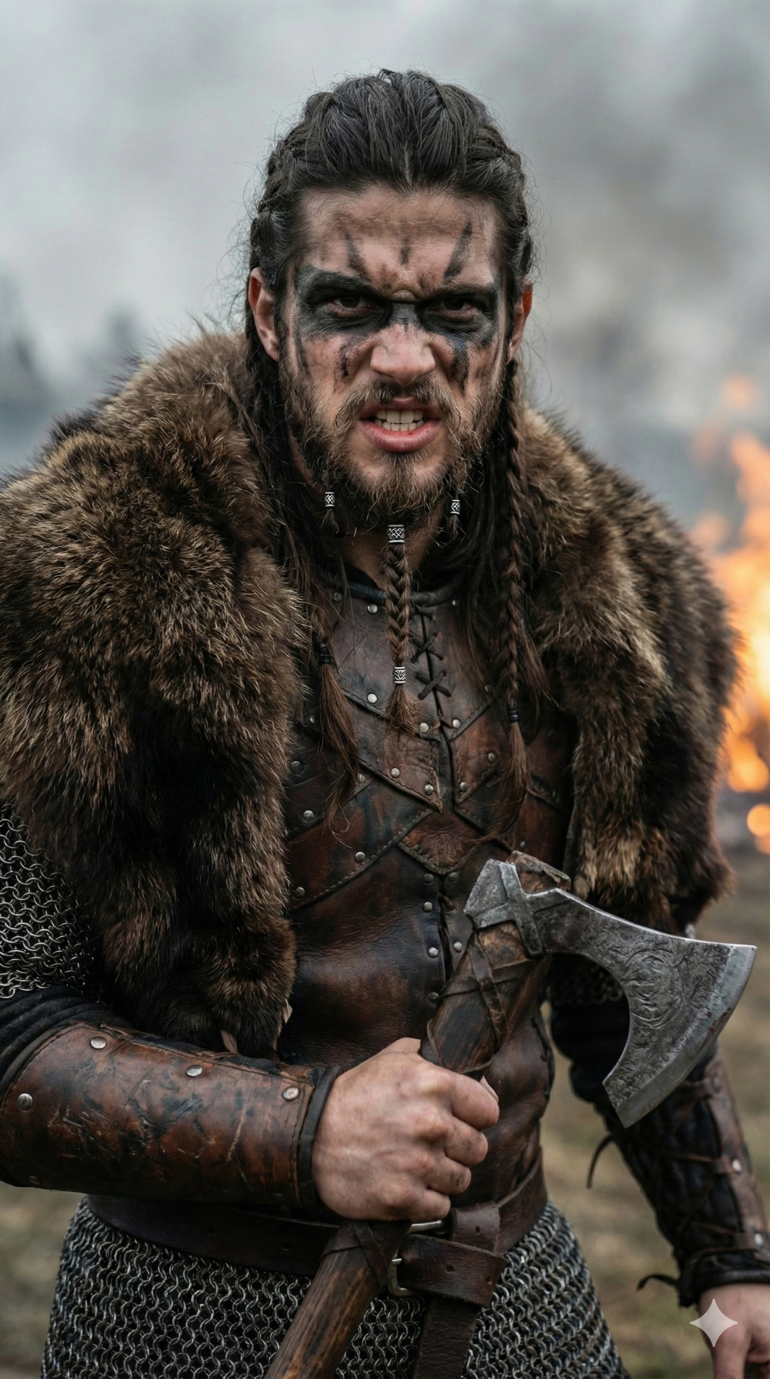 Viking Berserker Portrait